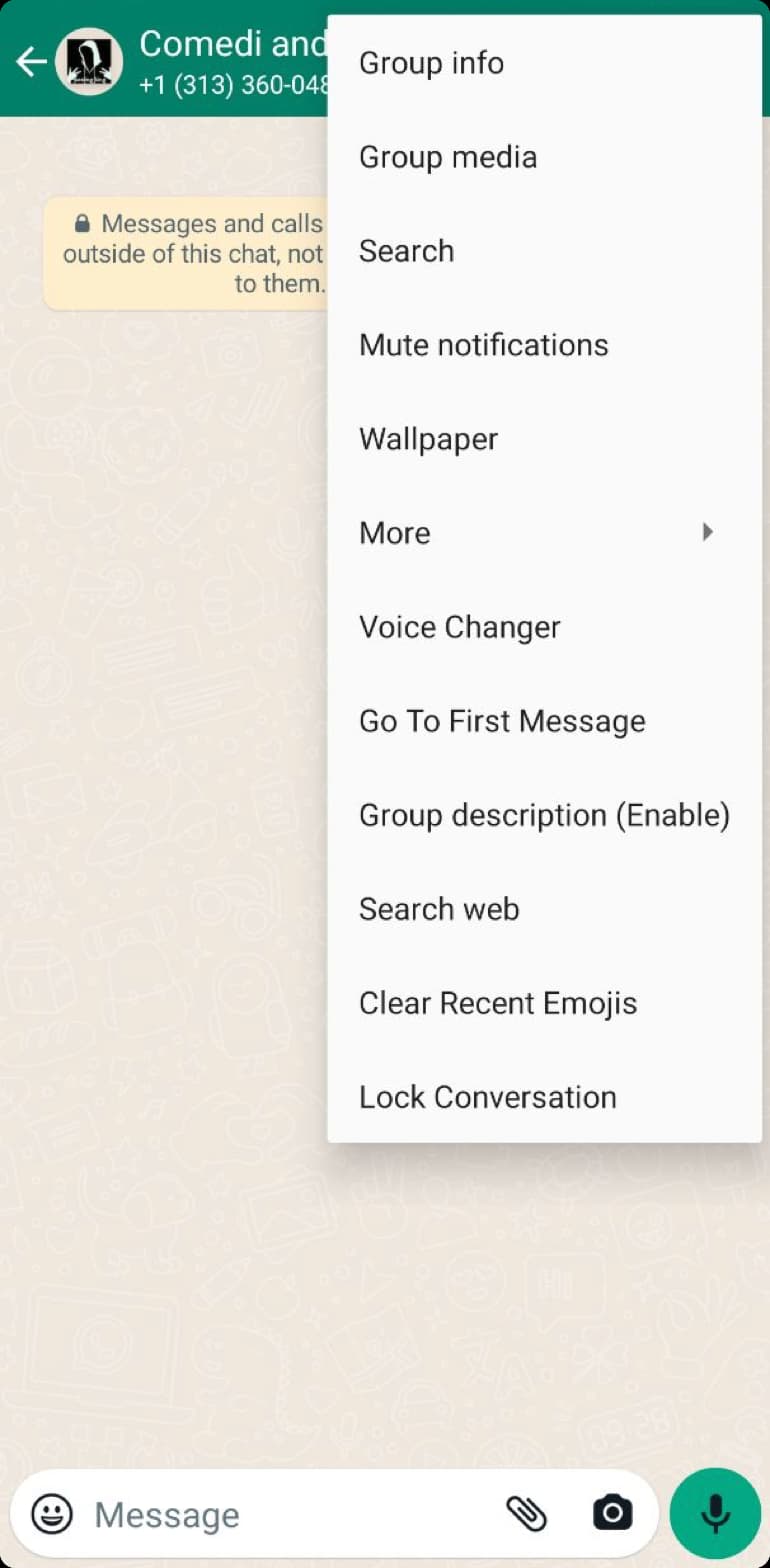Messaging Tools GB WhatsApp